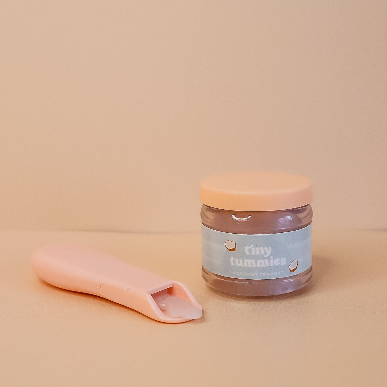 Tiny Tummies Coconut Yoghurt Food Jar and Spoon