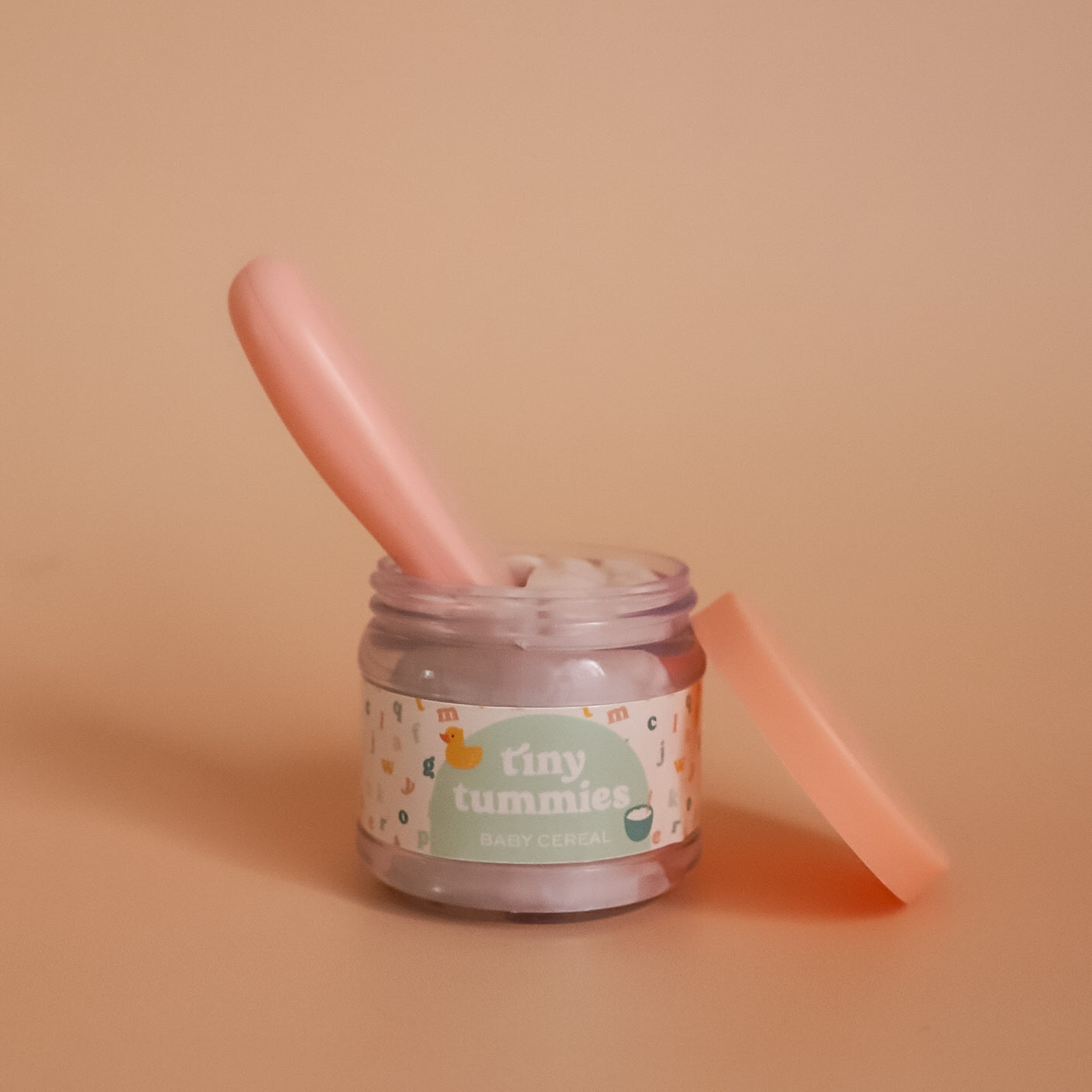 Tiny Tummies My First Gift Pack - Baby Rice Cereal Food Jar and Milk Bottle