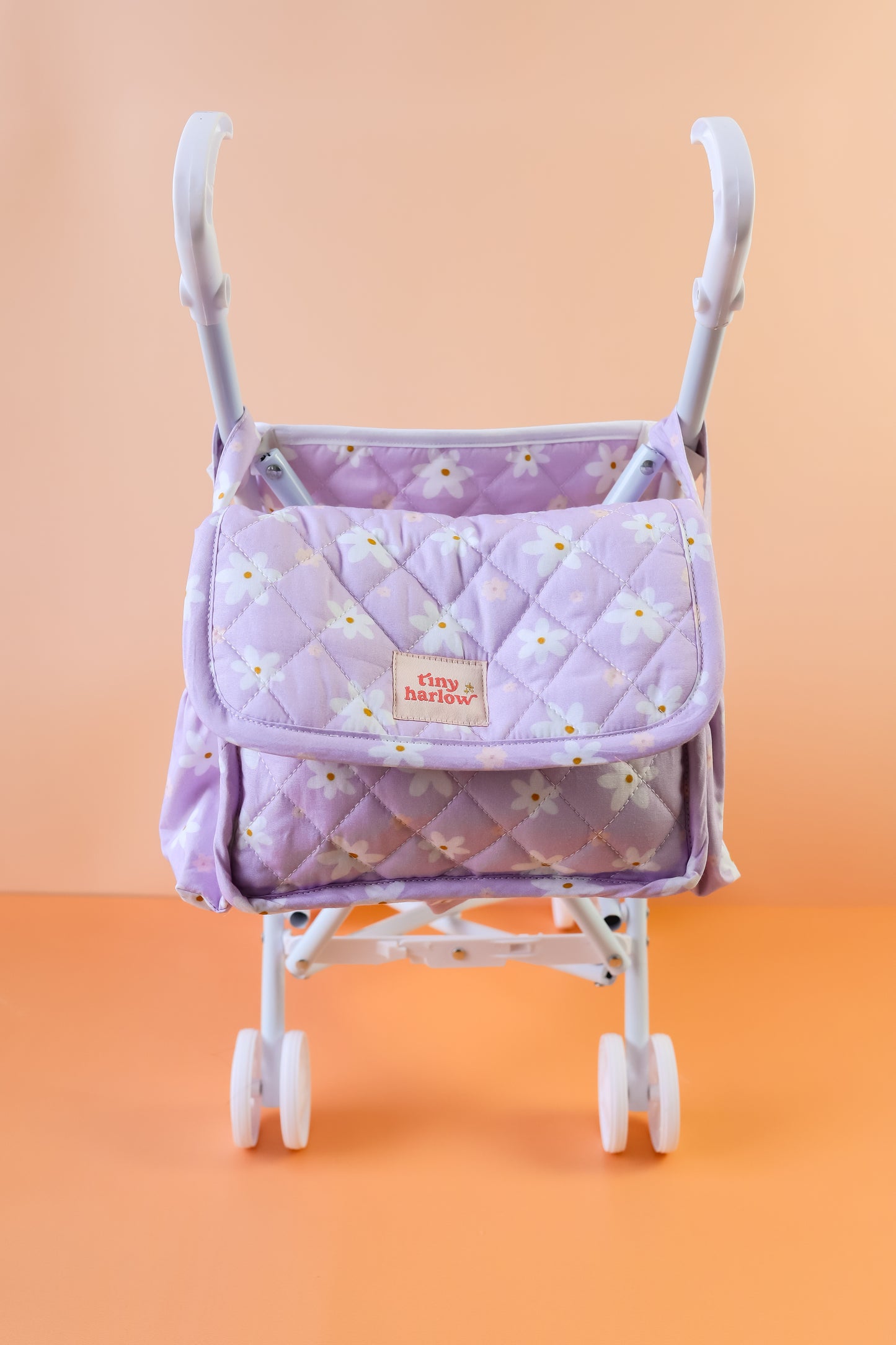 Folding Dolls Stroller - Lilac Daisy