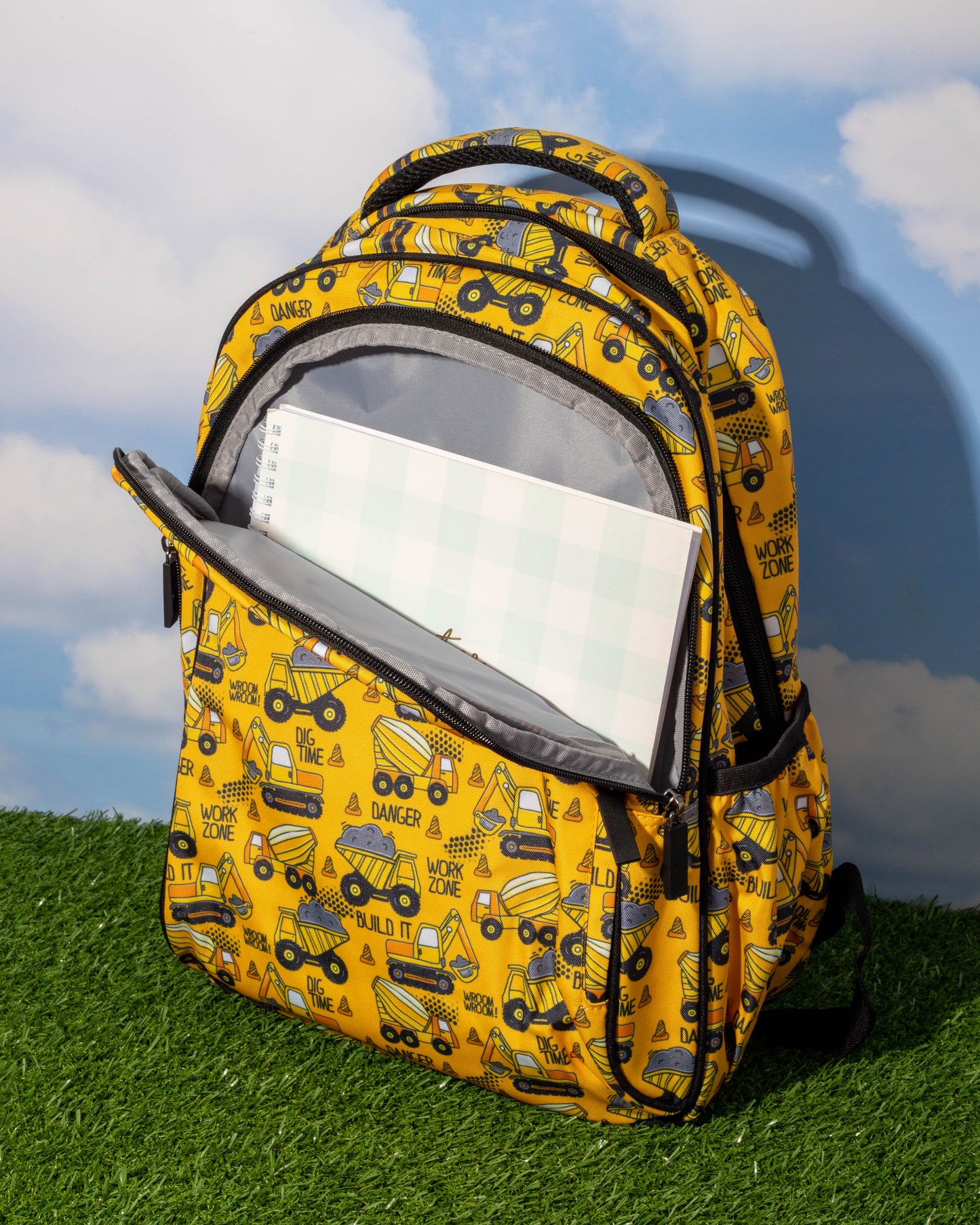 Midsize Kids Backpack - Construction