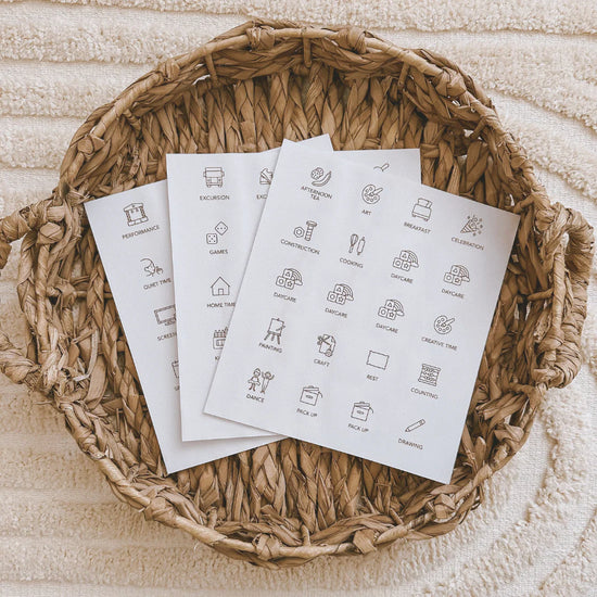 Tile Labels - Kinder and Day Care