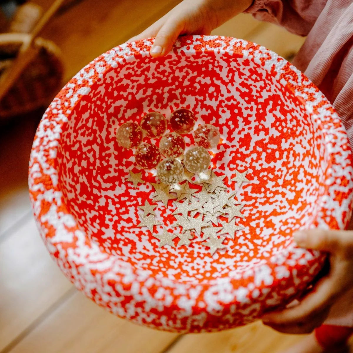 CHRISTMAS LIMITED EDITION PRE ORDER - Stapelstein Balance Stepping Stones - Original size - Red blush
