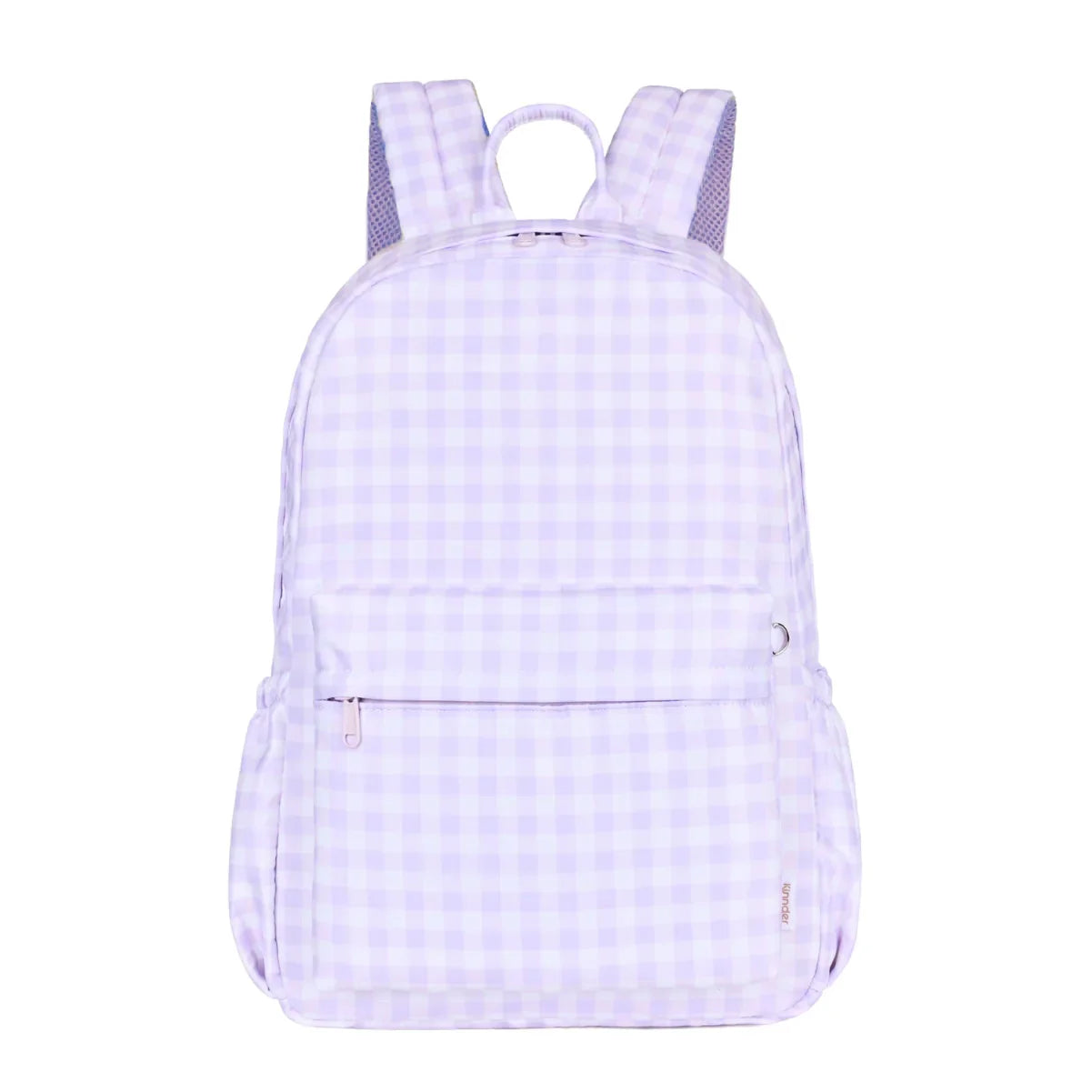 Junior Backpack - Lilac Gingham