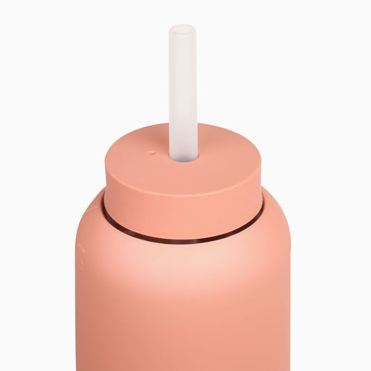 Lounge Straw and Cap - Rose