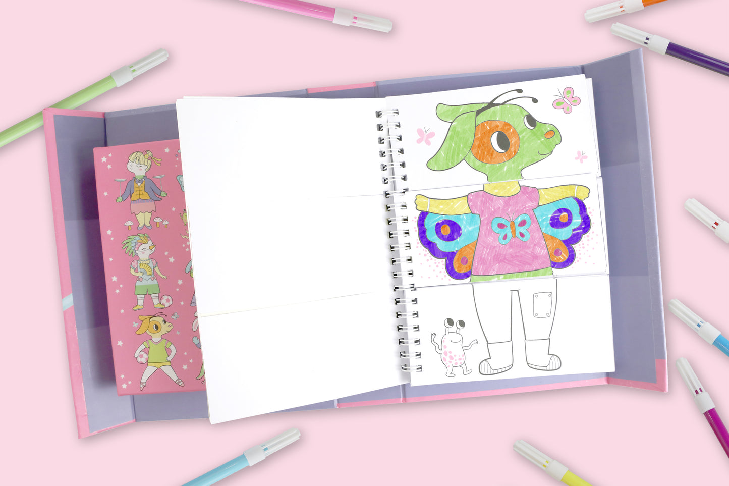 Colouring Set - Dress Ups Mash-Up