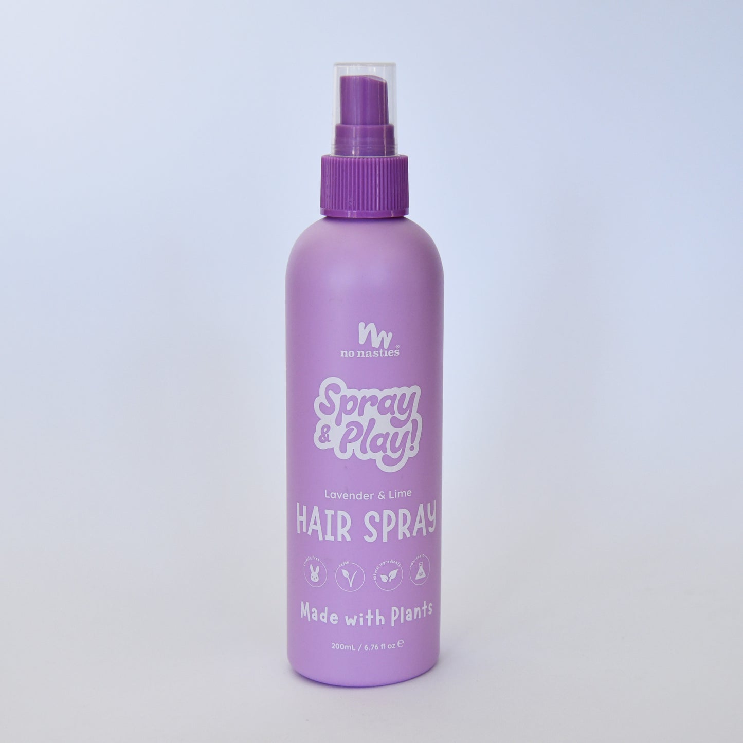 Natural Alcohol Free Hair Spray - Lavender and Fresh Lime