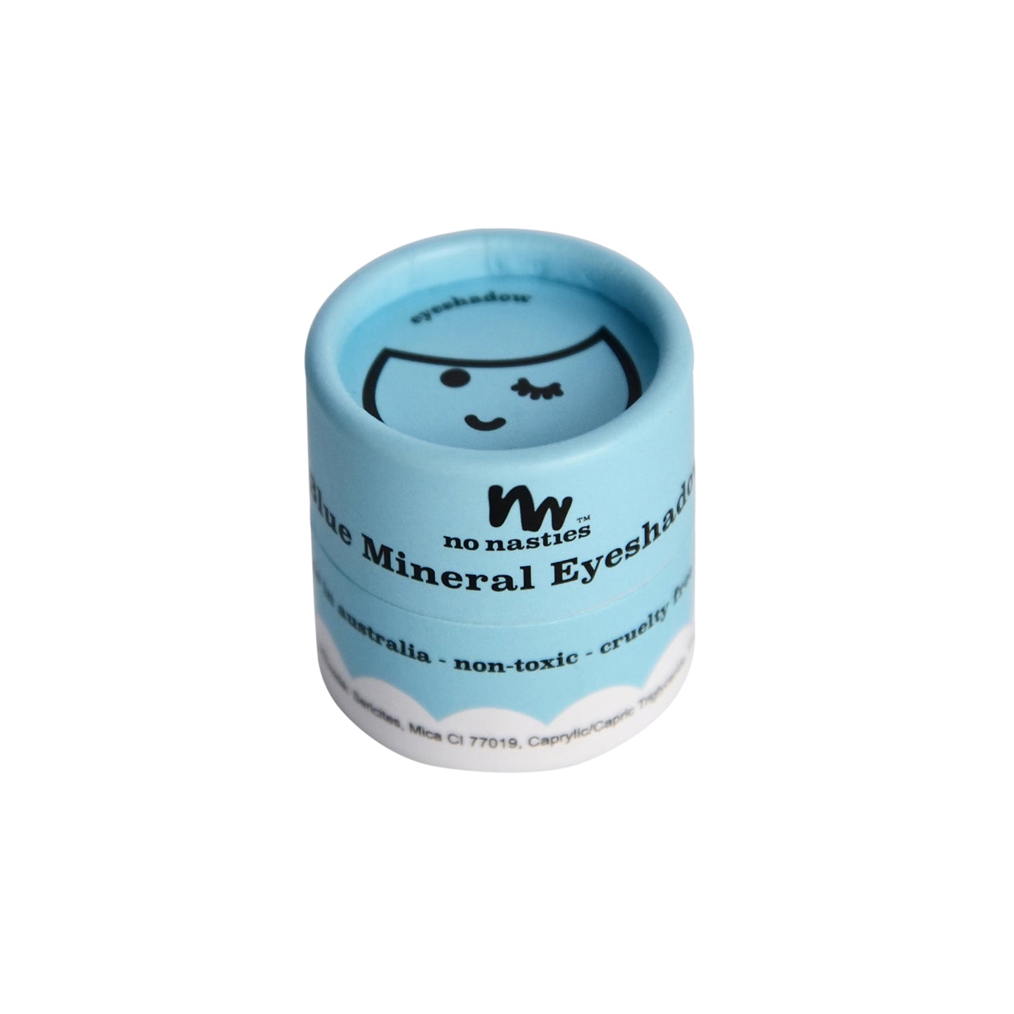 Kids Natural Make Up - Pressed Eco Eyeshadow - Pastel Blue