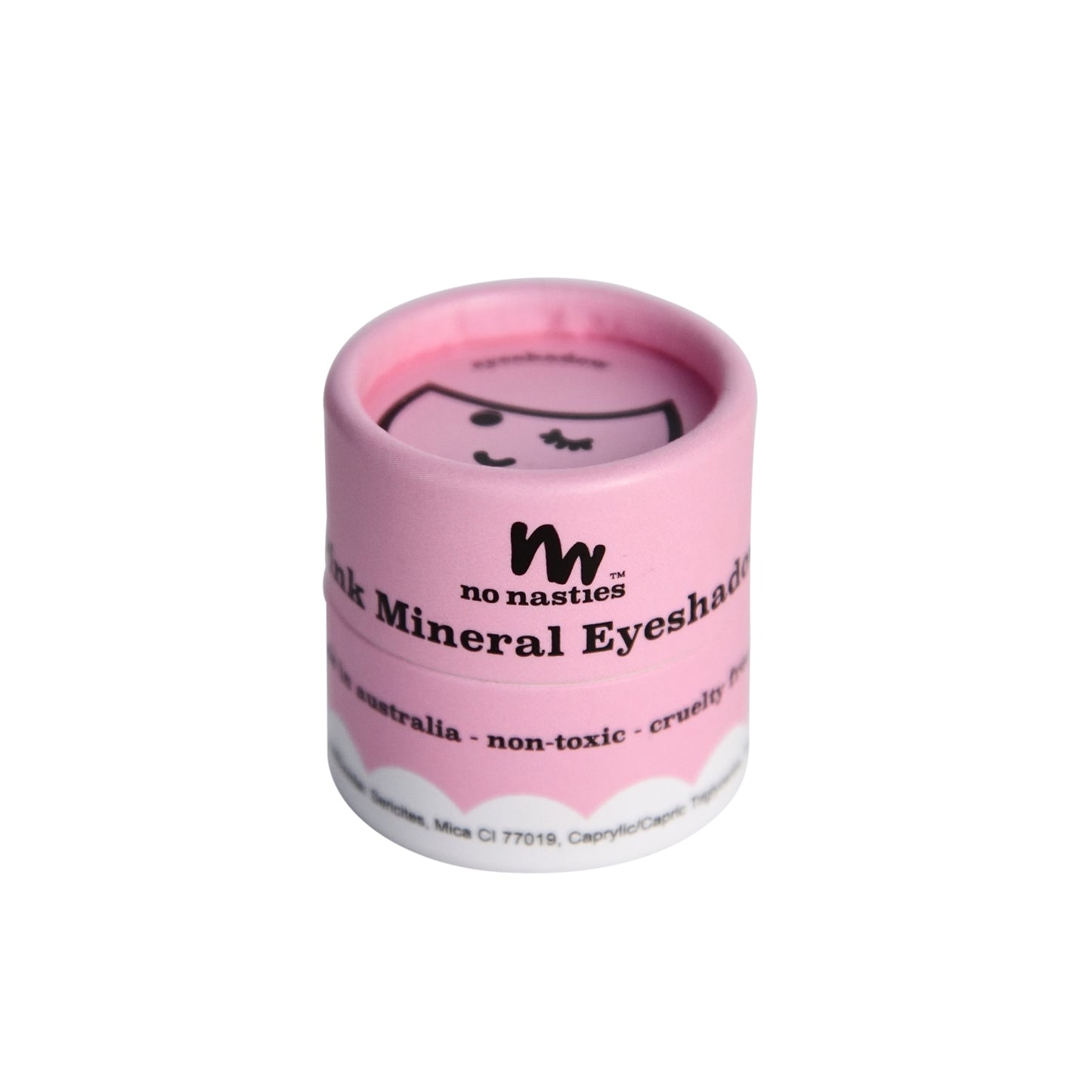 Kids Natural Make Up - Pressed Eco Eyeshadow - Pastel Pink