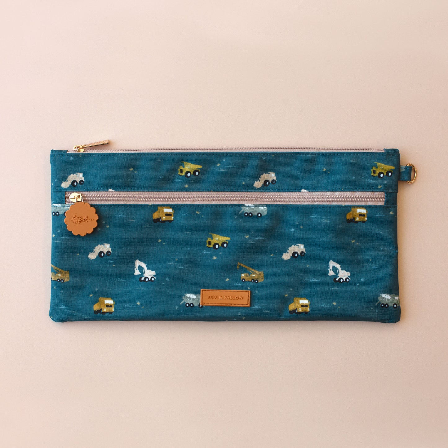 Large Pencil Case - Trucks