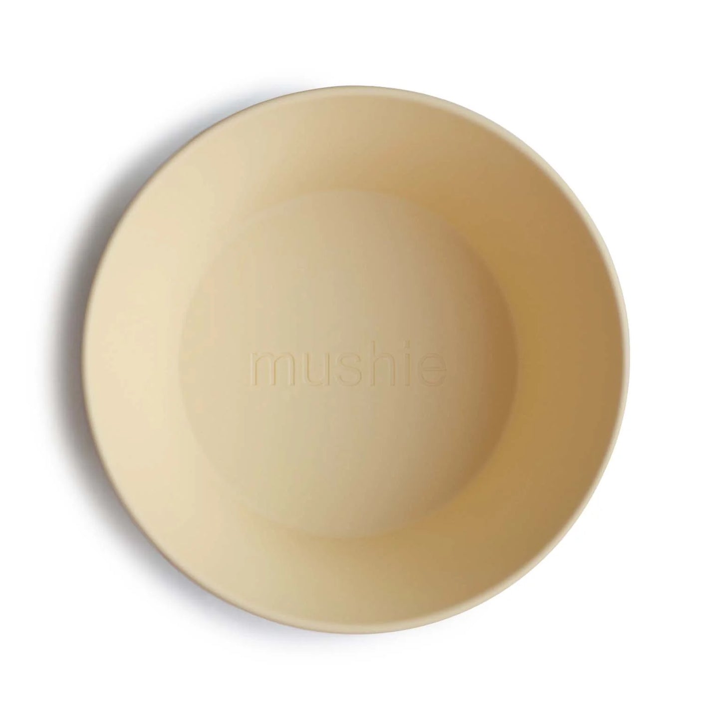 Round Dinner Bowl Set of 2 - Pale Daffodil