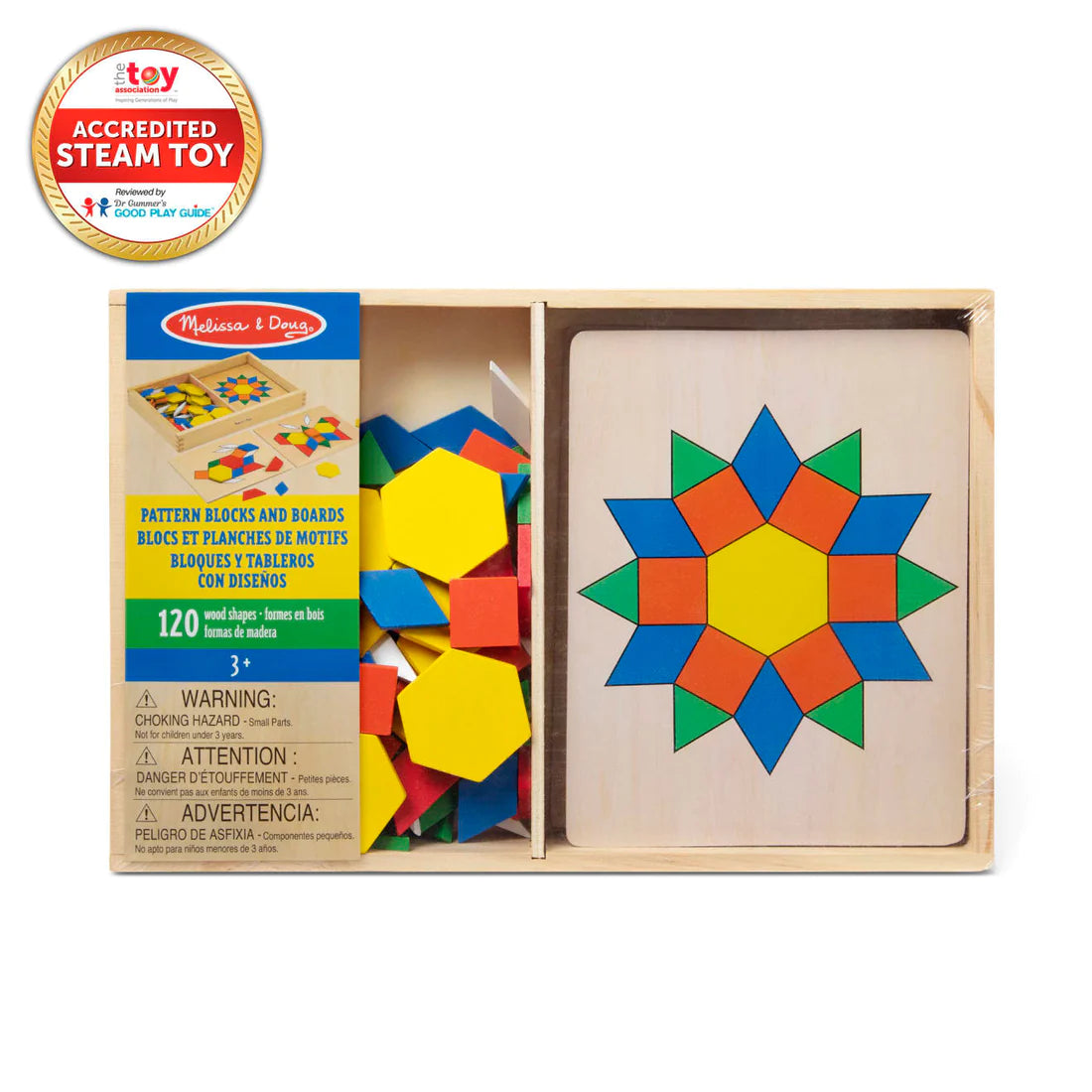 Pattern Shapes and Boards - 120 pc
