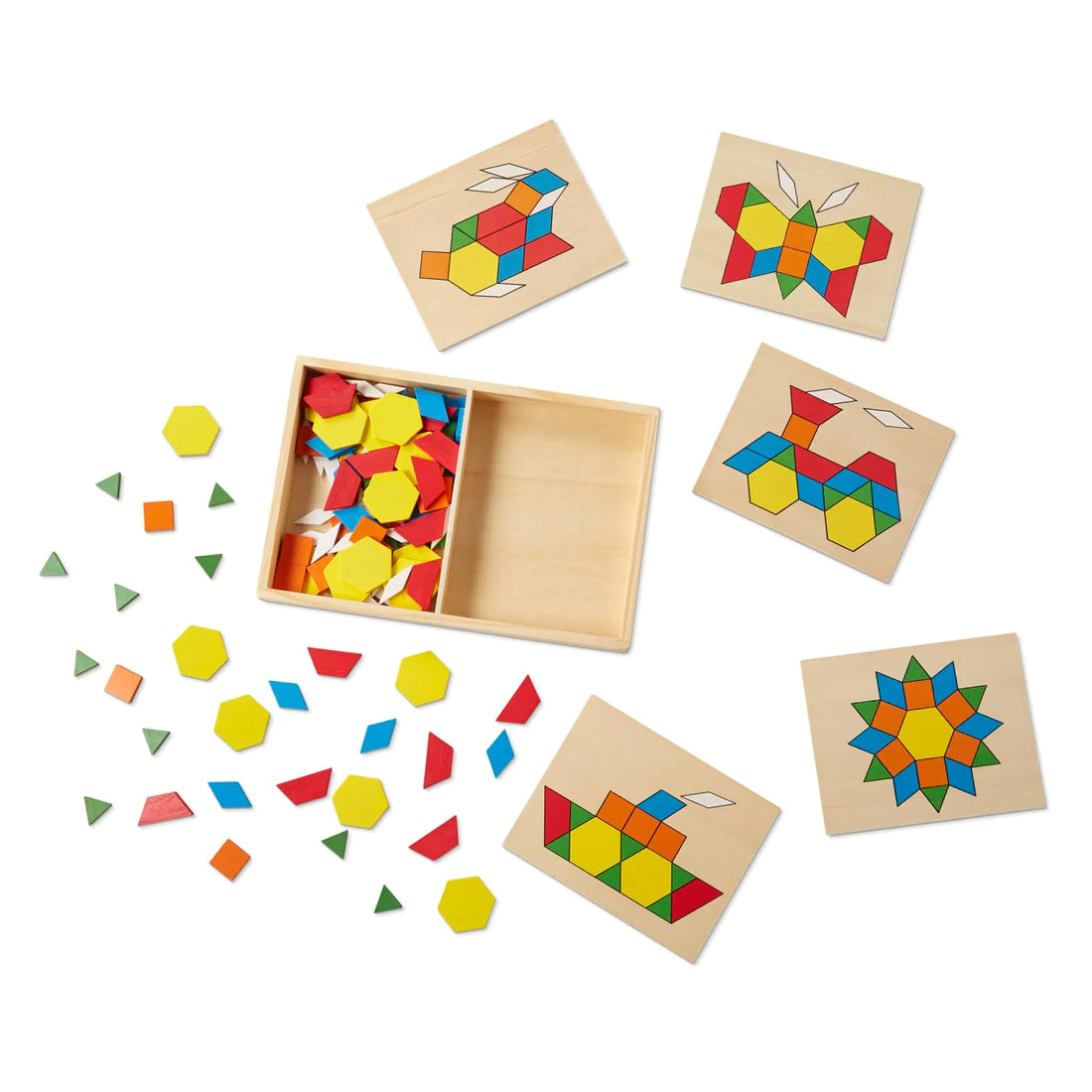 Pattern Shapes and Boards - 120 pc