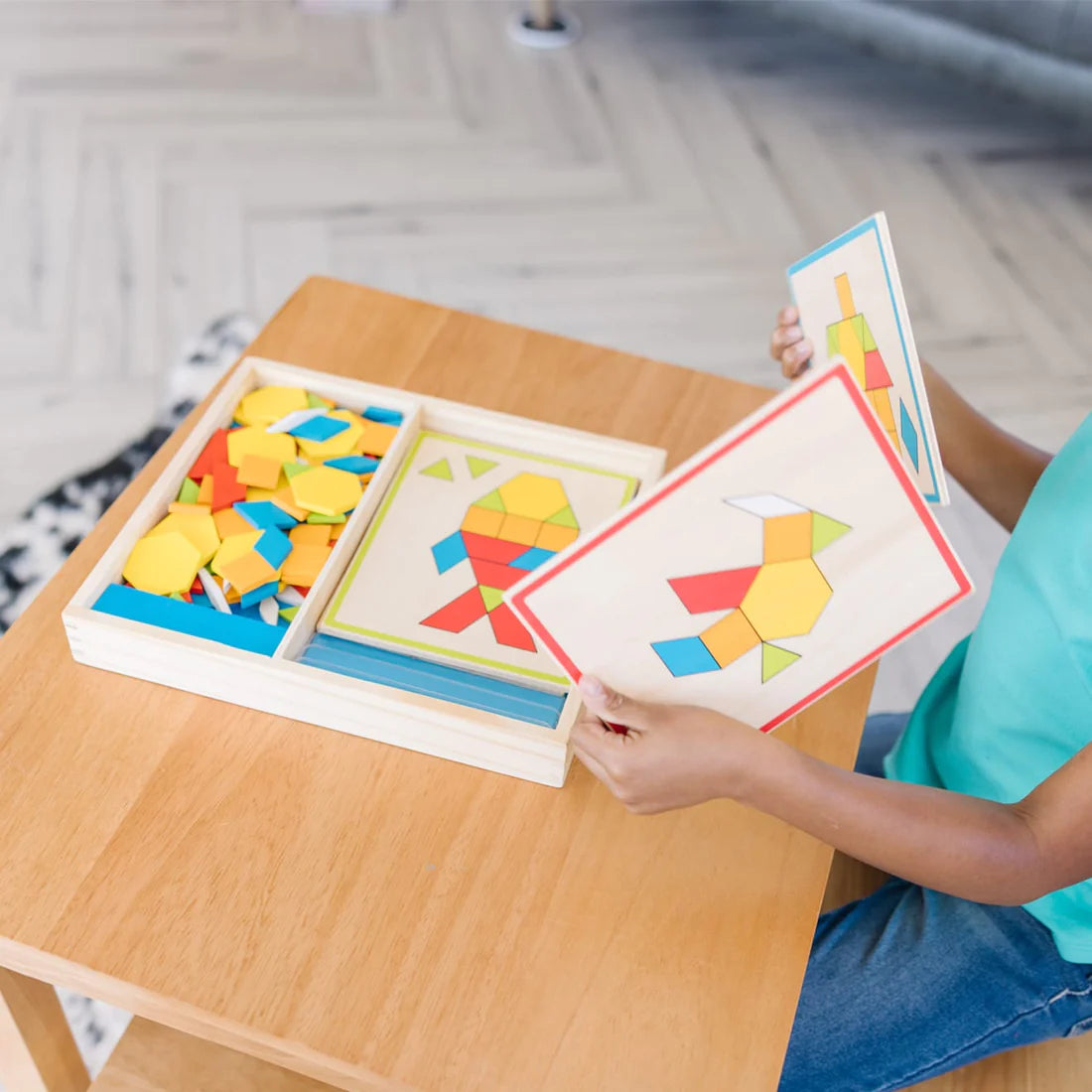 Pattern Shapes and Boards - 120 pc