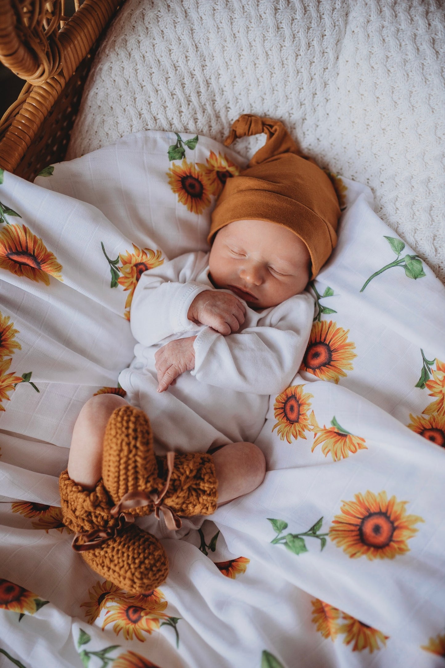 Muslin Wrap - Sunflower