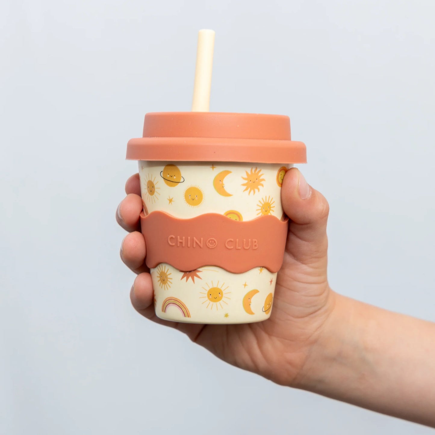 Baby 4oz Chino Cup - Happy Skies