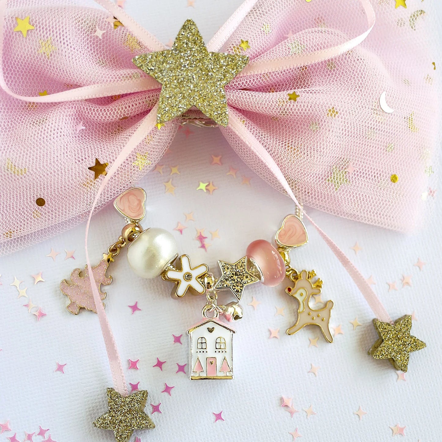 PRE ORDER - Charm Bracelet - All I Want for Christmas