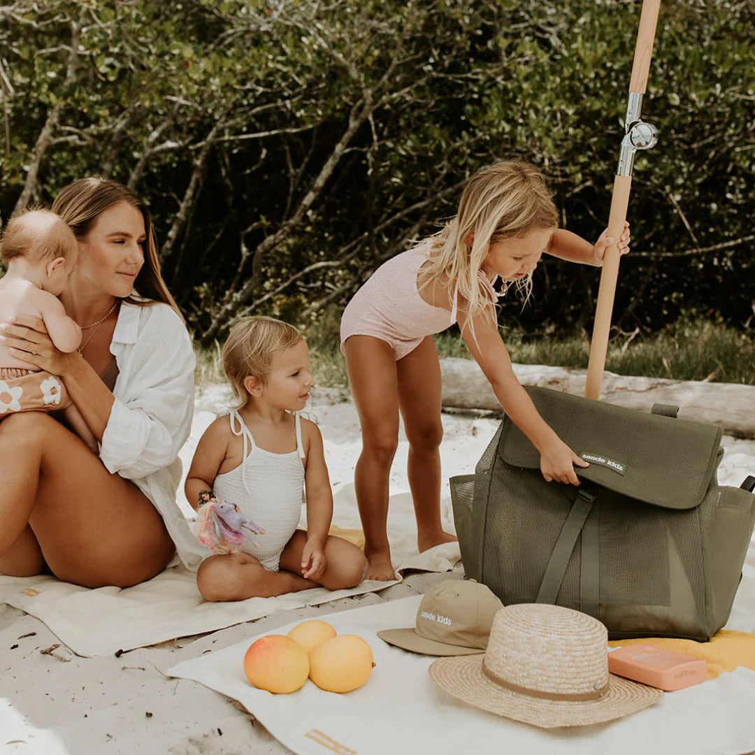 Sande Kids Beach Hauler™ Mesh Backpack - Pandanus