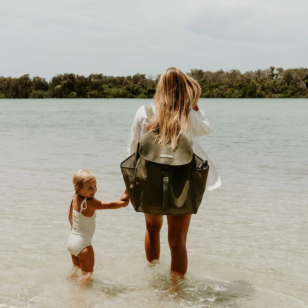 Sande Kids Beach Hauler™ Mesh Backpack - Pandanus