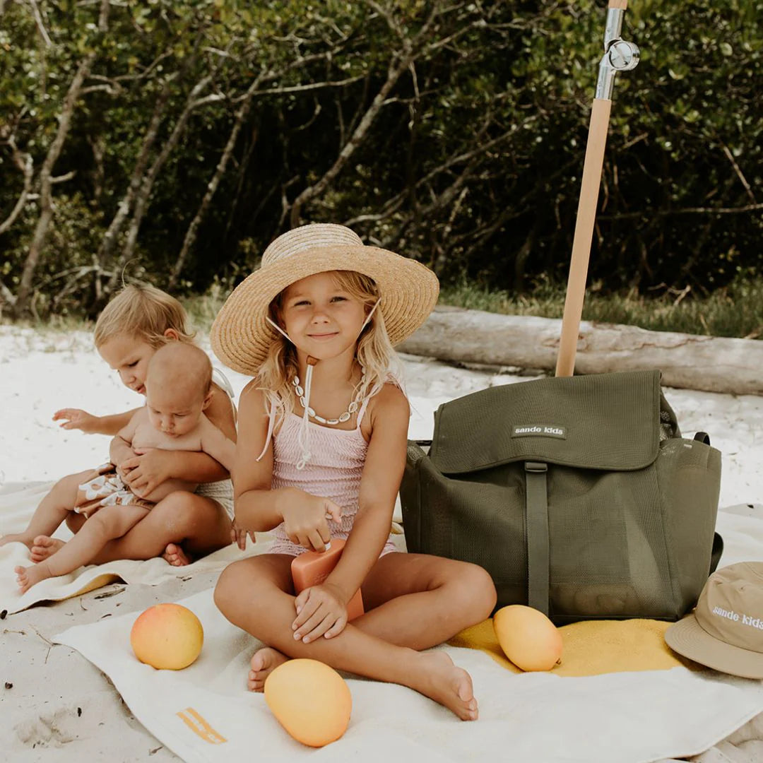 Sande Kids Beach Hauler™ Mesh Backpack - Pandanus