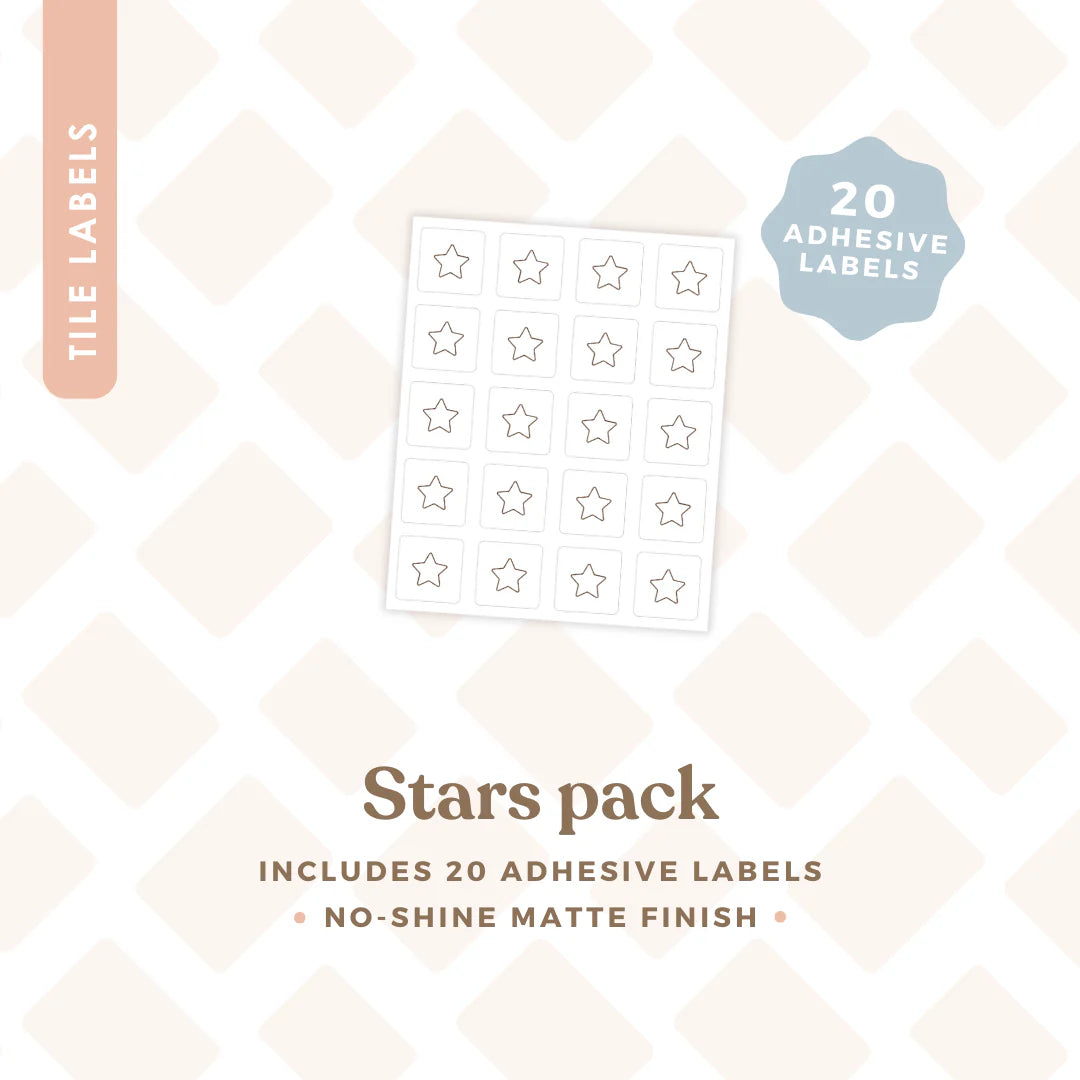 Tile Labels - Stars