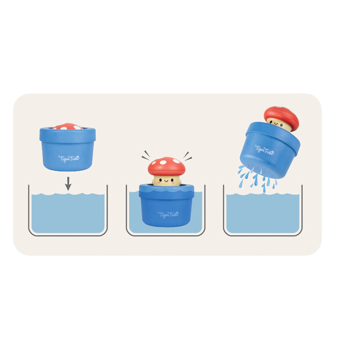 Bath Pop Up - Mushroom