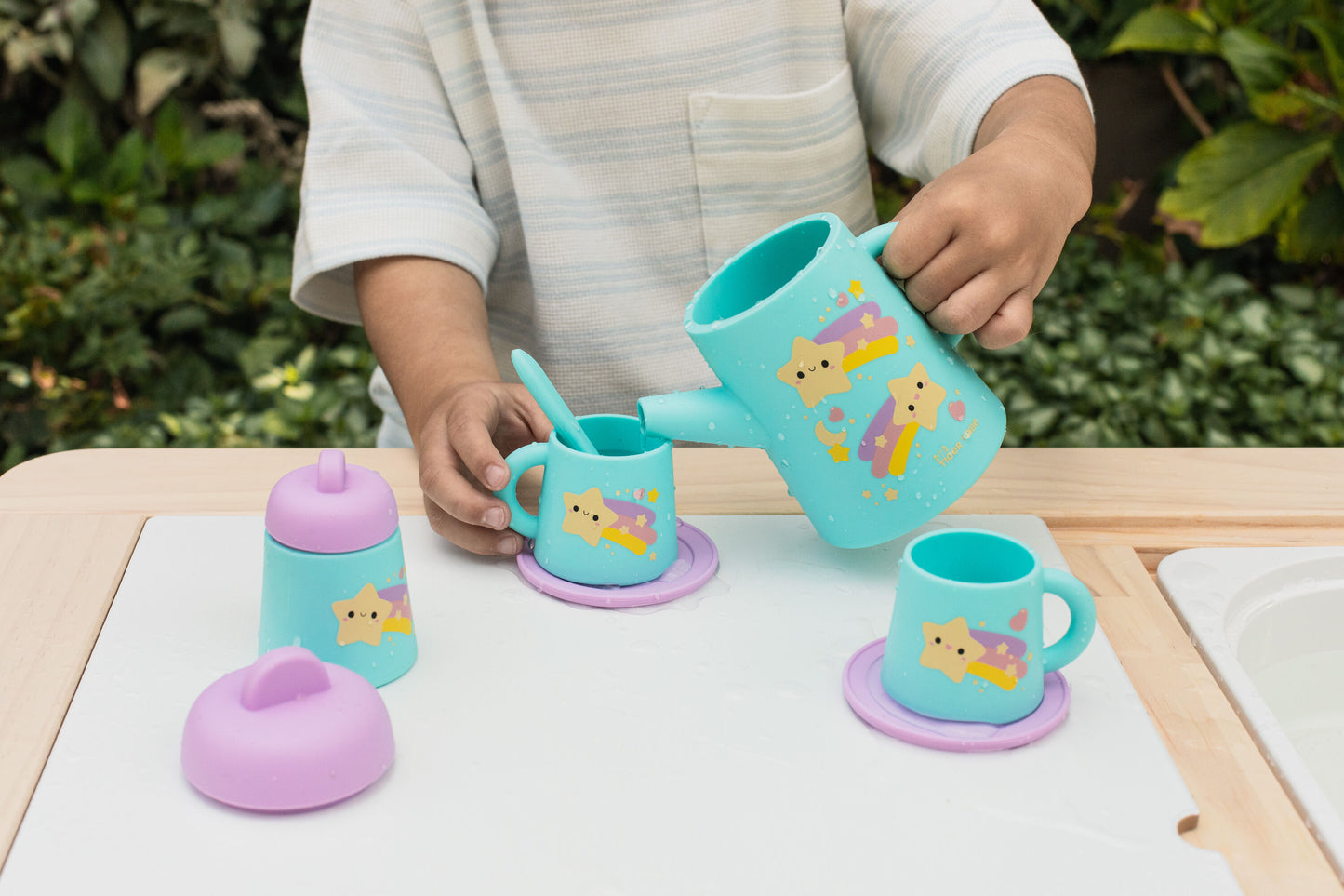 Silicone Tea Set - Starlight Party