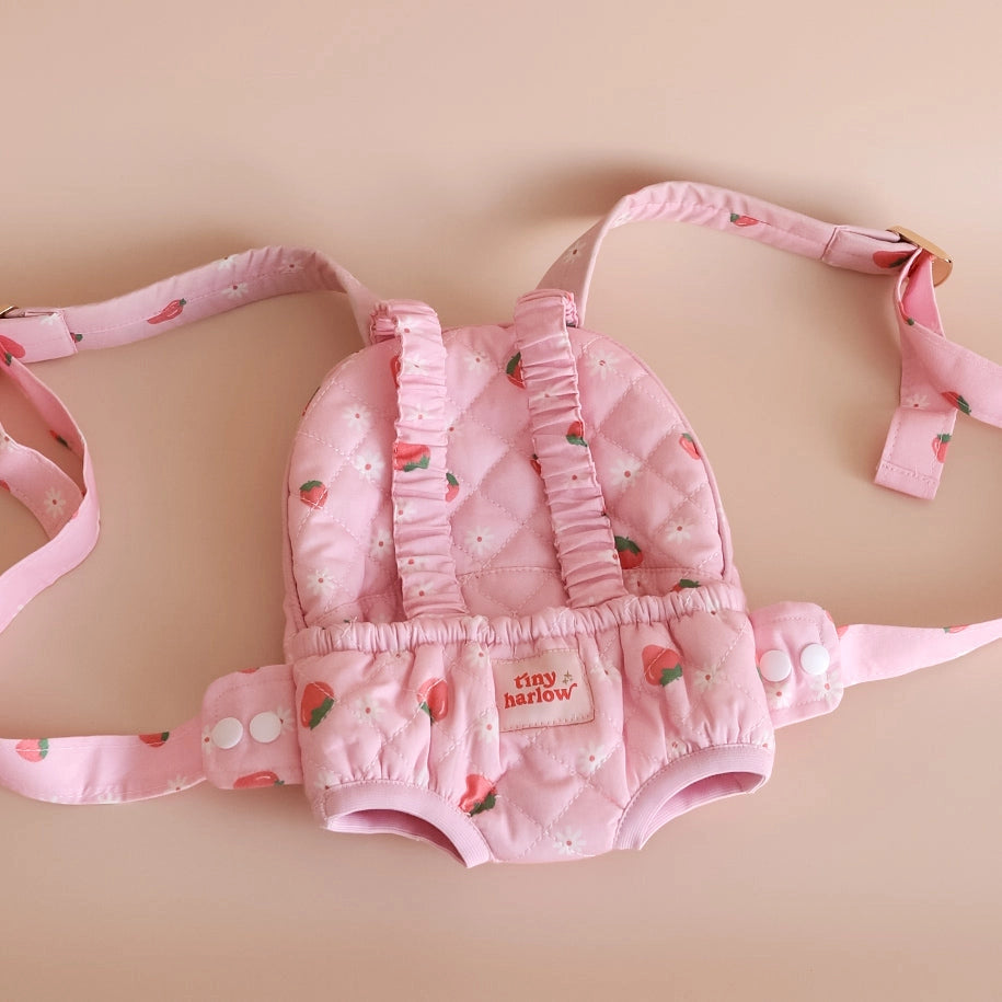 Baby Doll Carrier - Strawberry Picnic