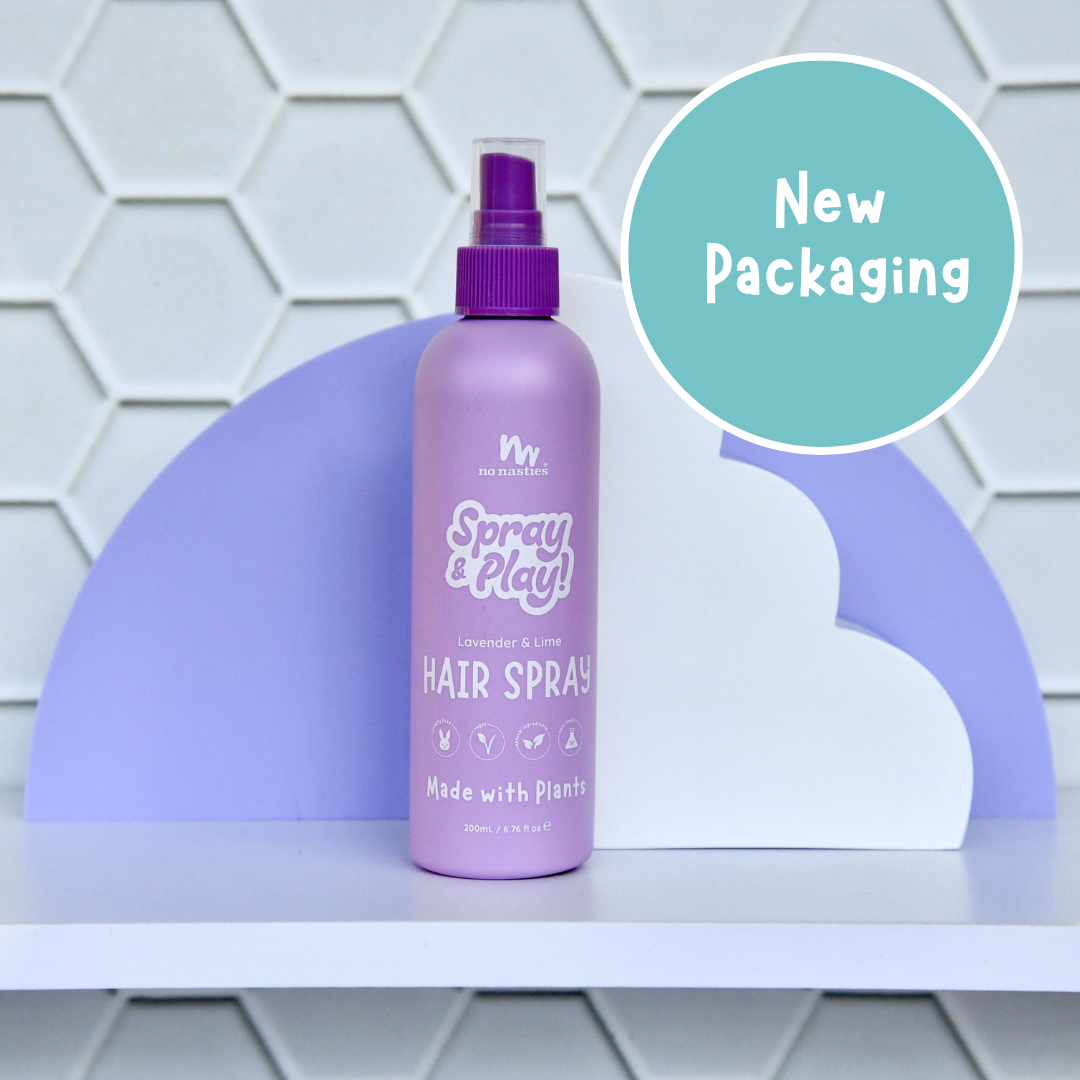 Natural Alcohol Free Hair Spray - Lavender and Fresh Lime