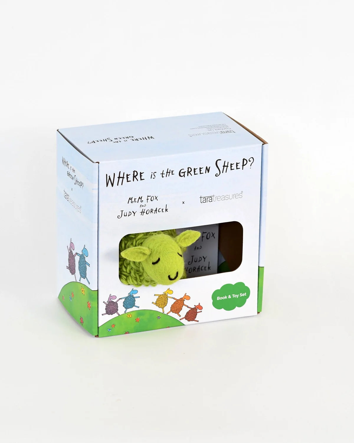 Where is The Green Sheep? - Book and Felt Toy Set