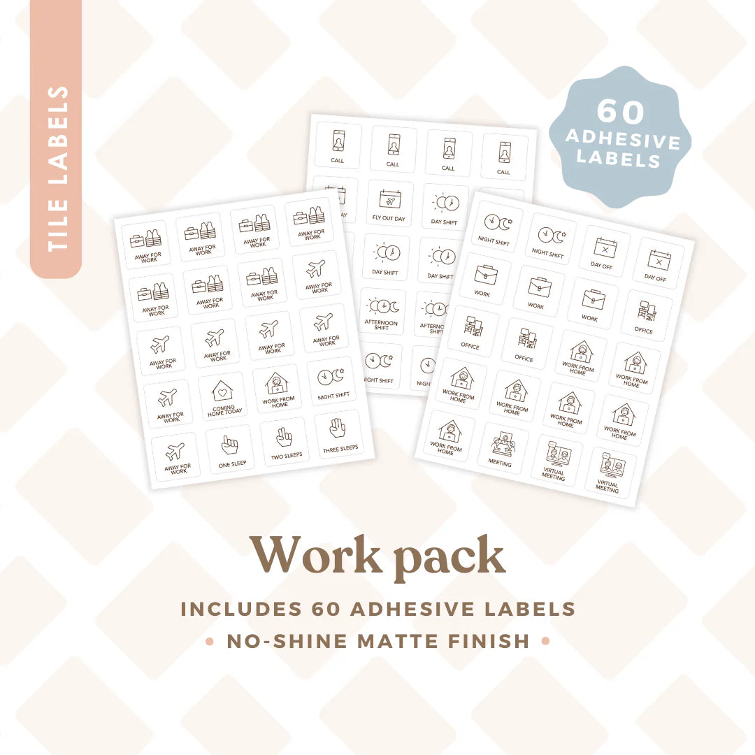 Tile Labels - Work