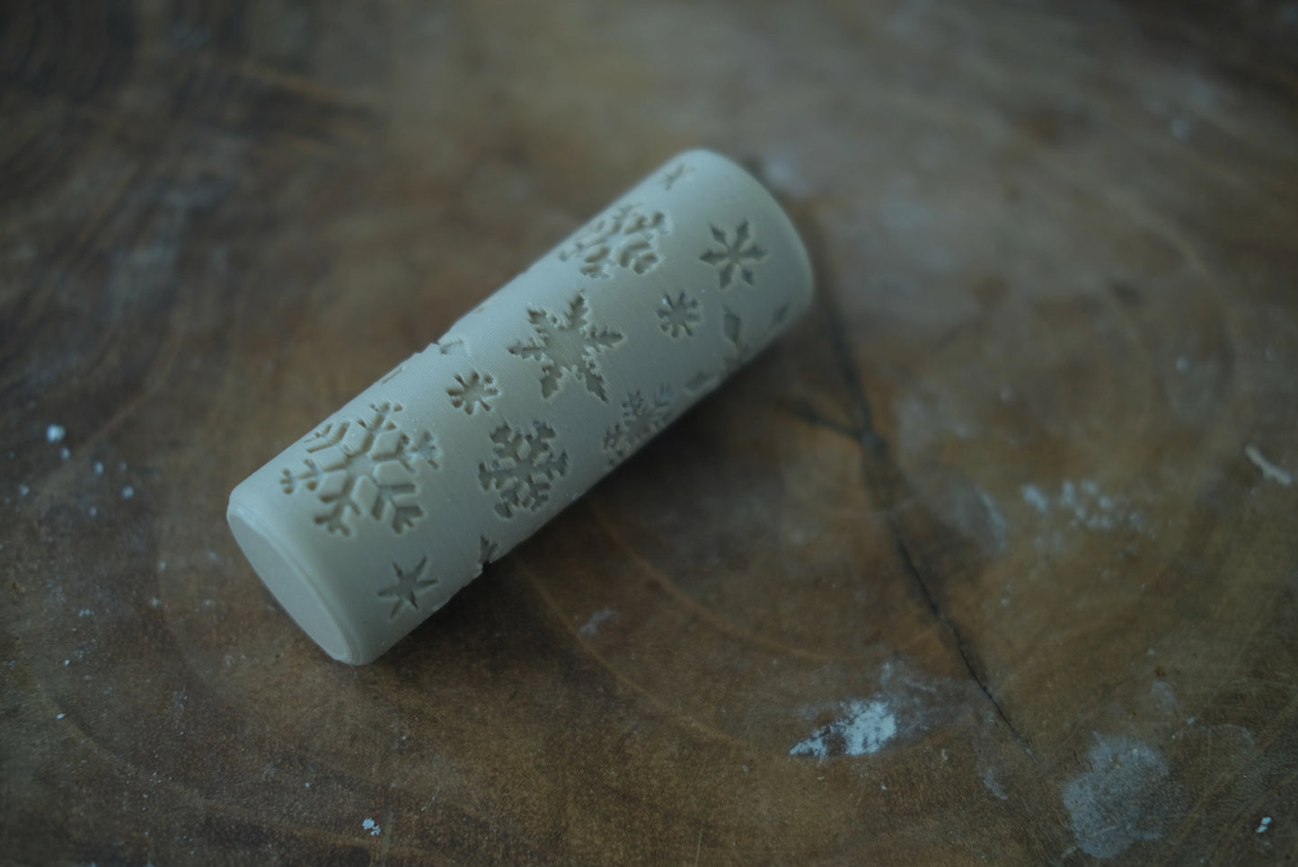 Pattern Play dough Roller - Snowflake