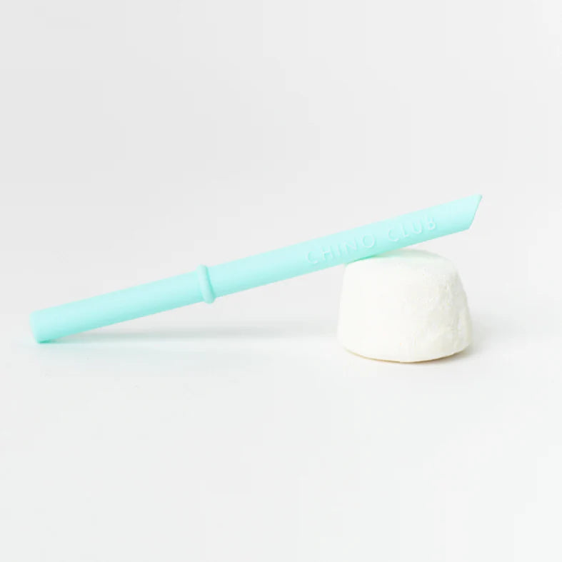 Baby Chino Silicone Straws - Various Colours