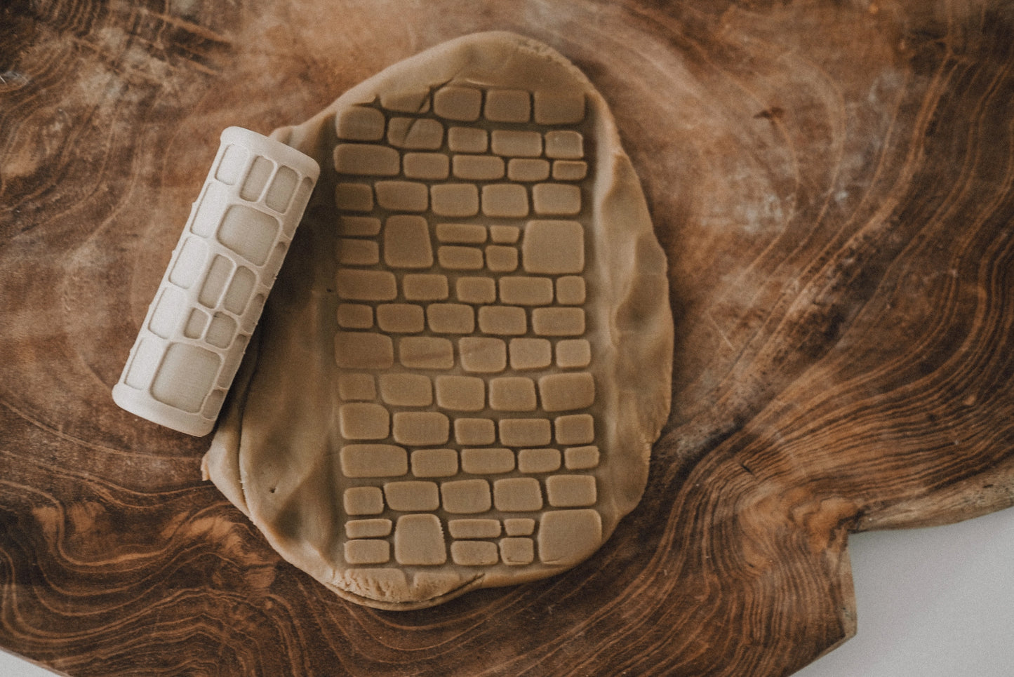 Pattern Playdough Roller - Cobblestone Path