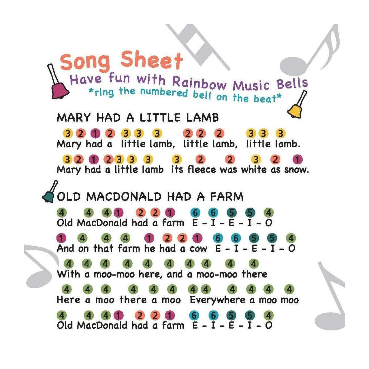 Artiwood - Rainbow Spinning Bells