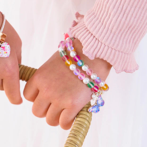 Bracelet - Petite Fleur Butterfly Elastic
