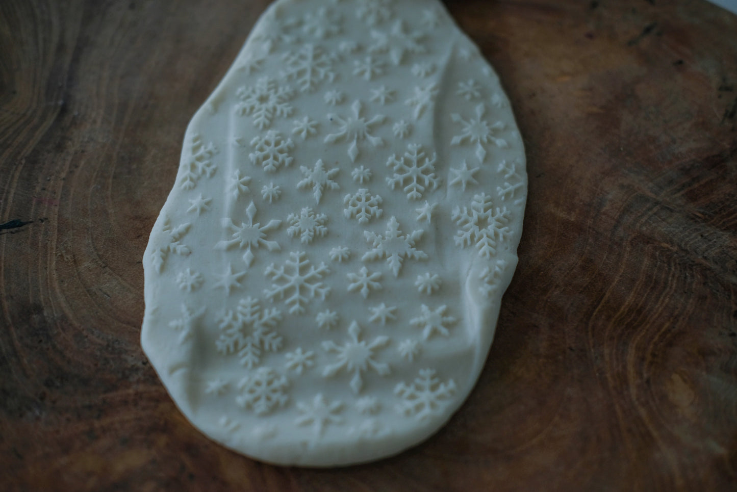 Pattern Play dough Roller - Snowflake