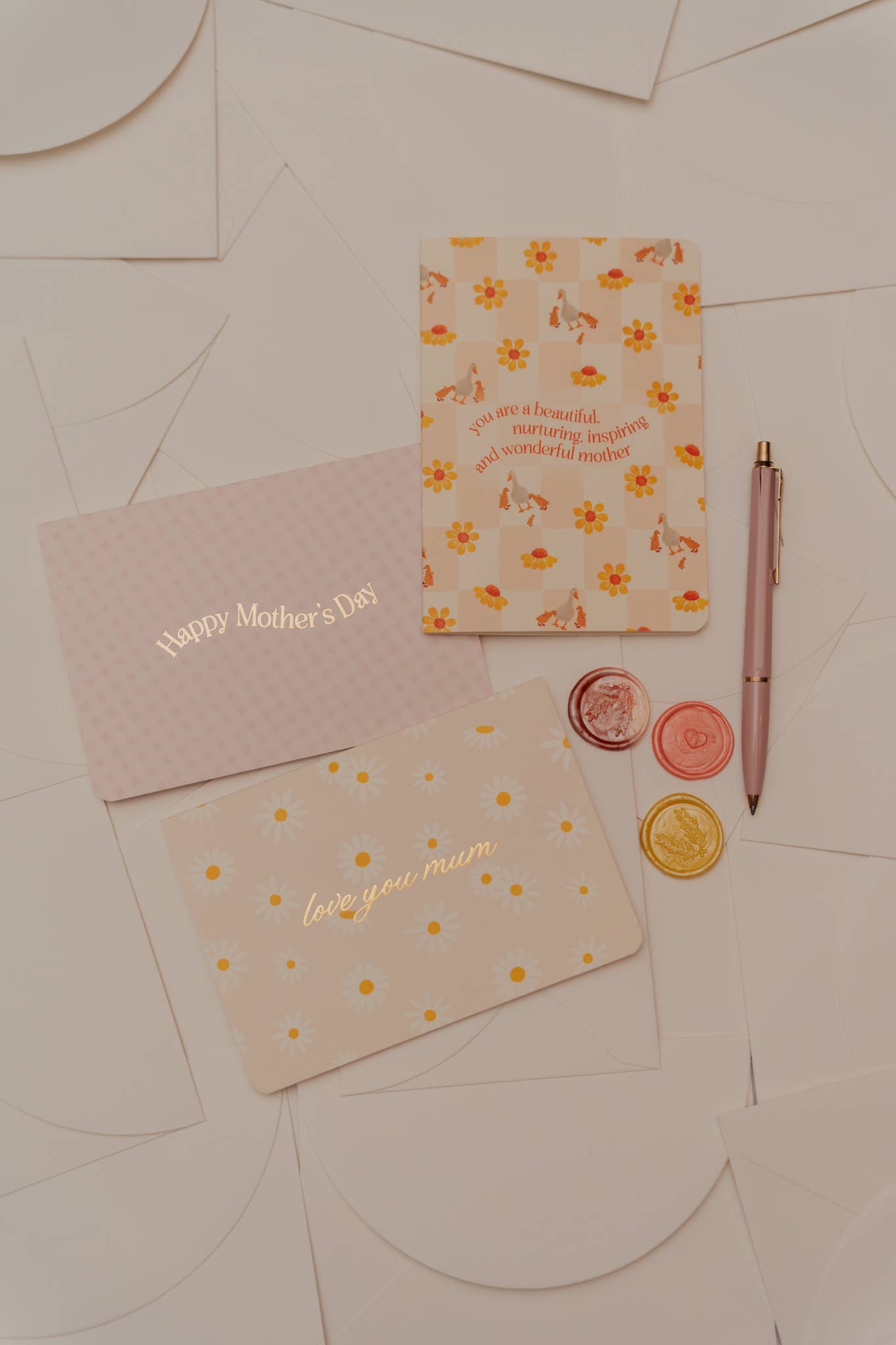 'Beautiful, Nurturing' Mother Duck Greeting Card