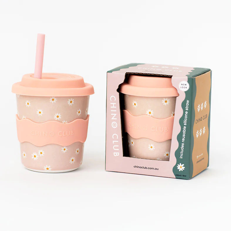 Kids 8oz Chino Cup - Daisy