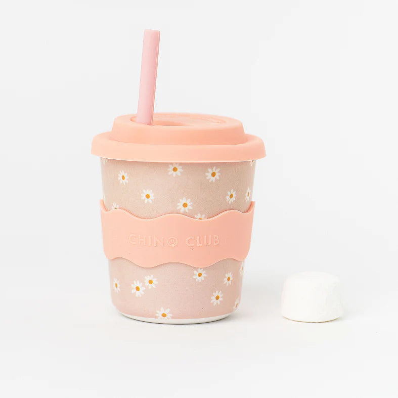 Kids 8oz Chino Cup - Daisy