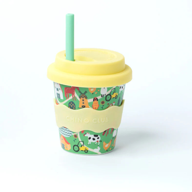 Baby 4oz Chino Cup - Farm