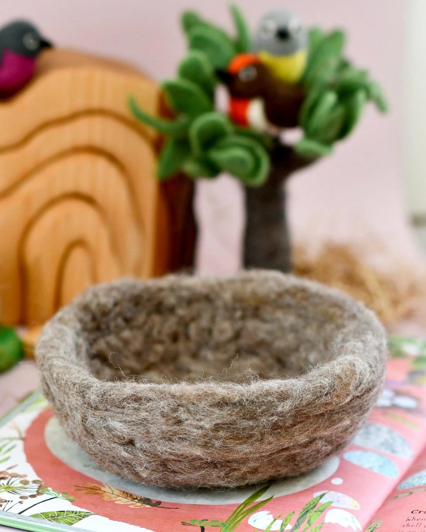 Felt Birds Nest - Nest only