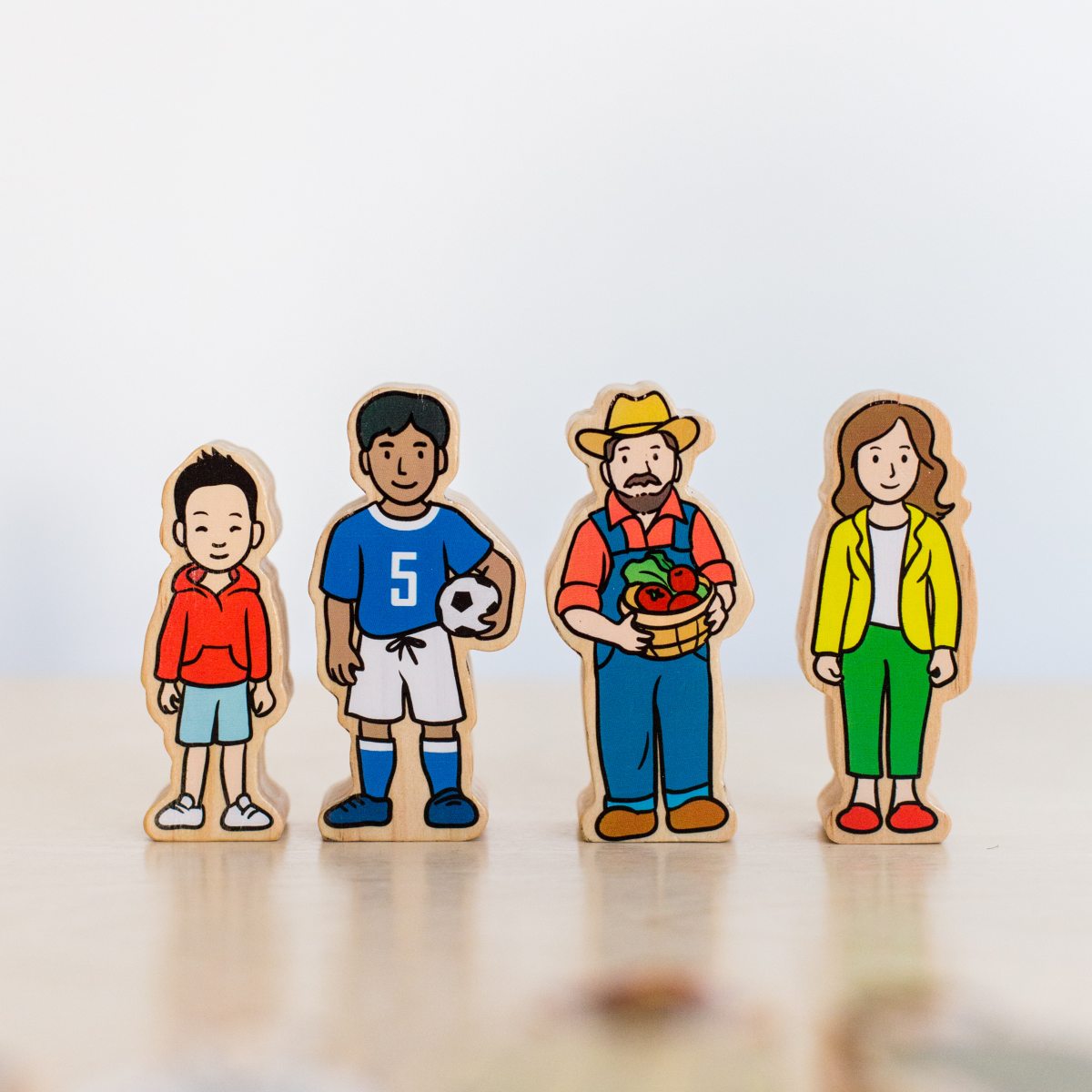 Wooden People - The Village People Set of 42