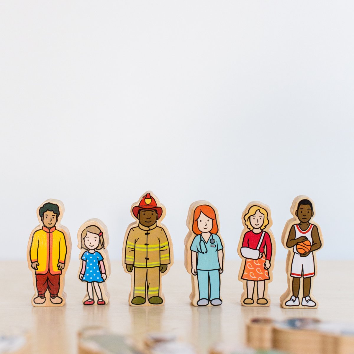 Wooden People - The Village People Set of 42