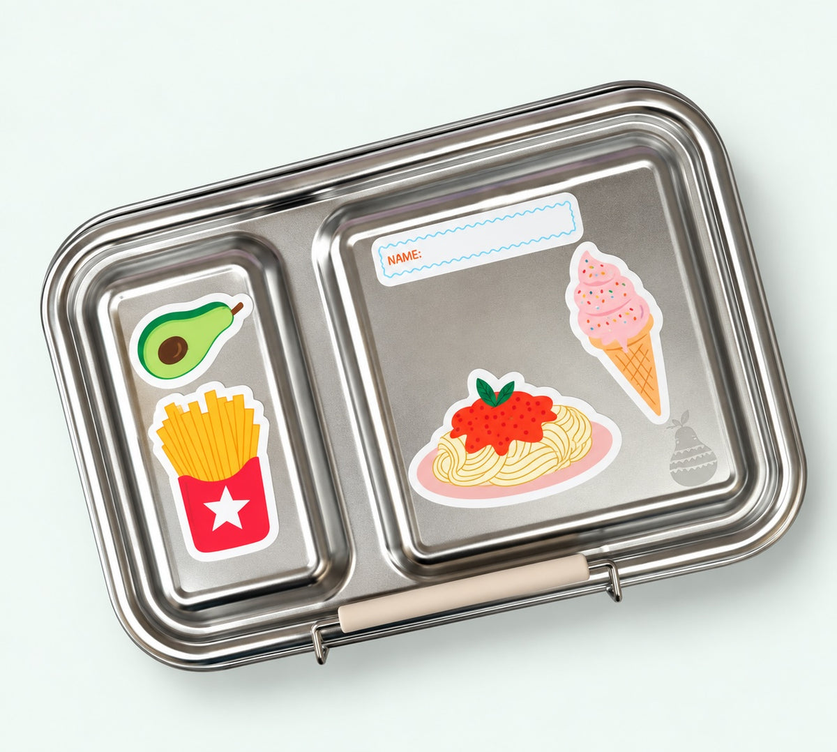 Reusable Lunch Box Stickers - For the Love of Food