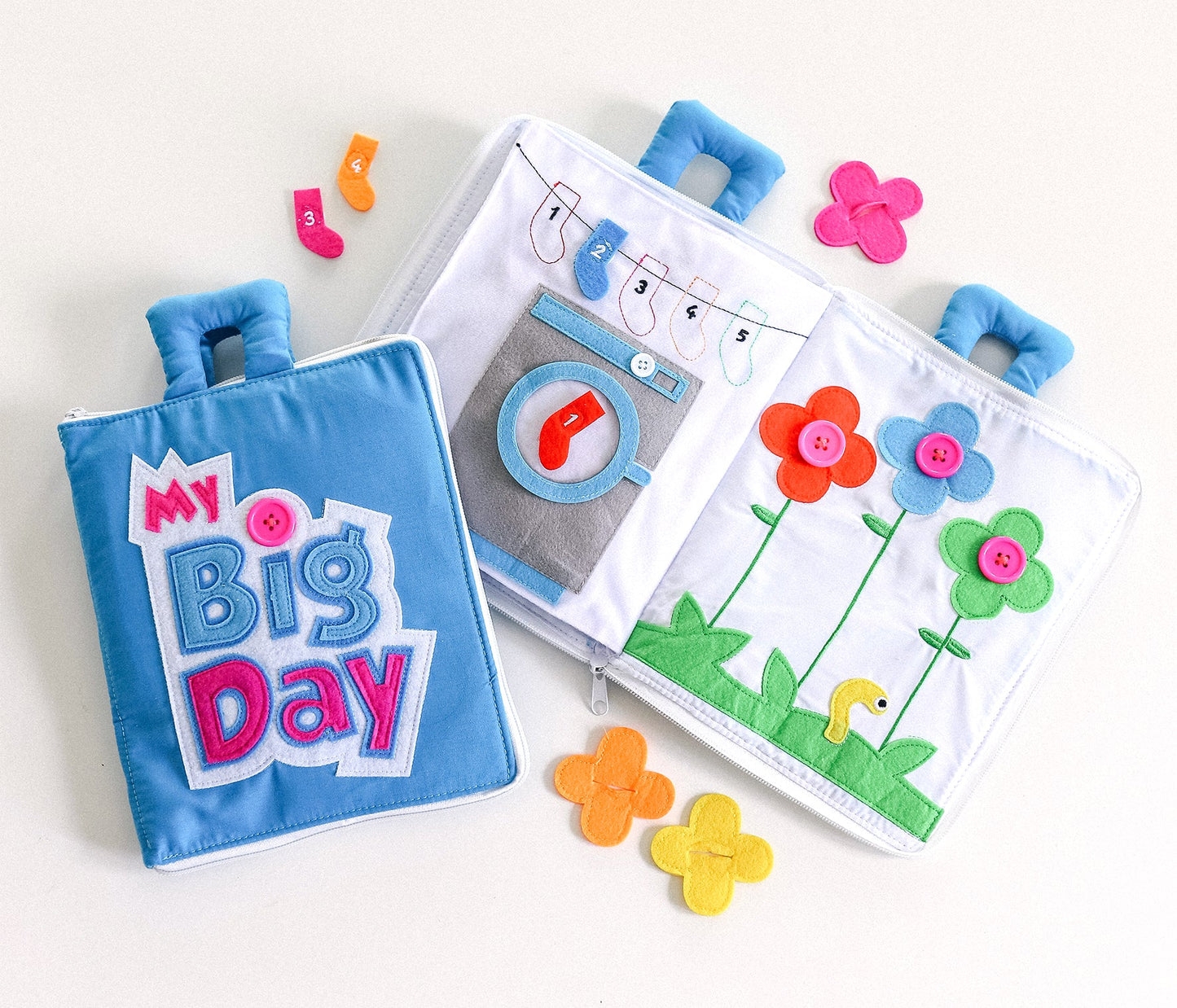 Activity Busy Book - My Big Day - Blue Cover