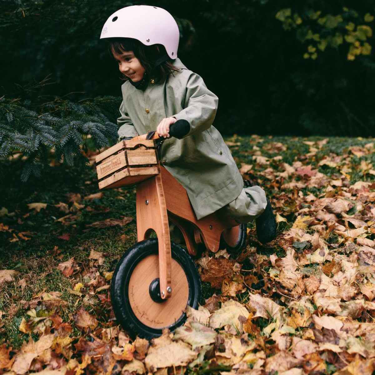 Kinderfeets Toddler Bike Helmet Matte - Rose Pink