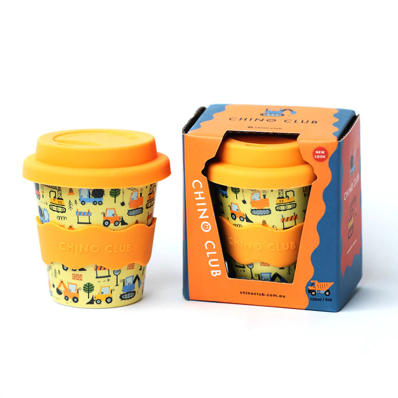 Baby 4oz Chino Cup - Diggers