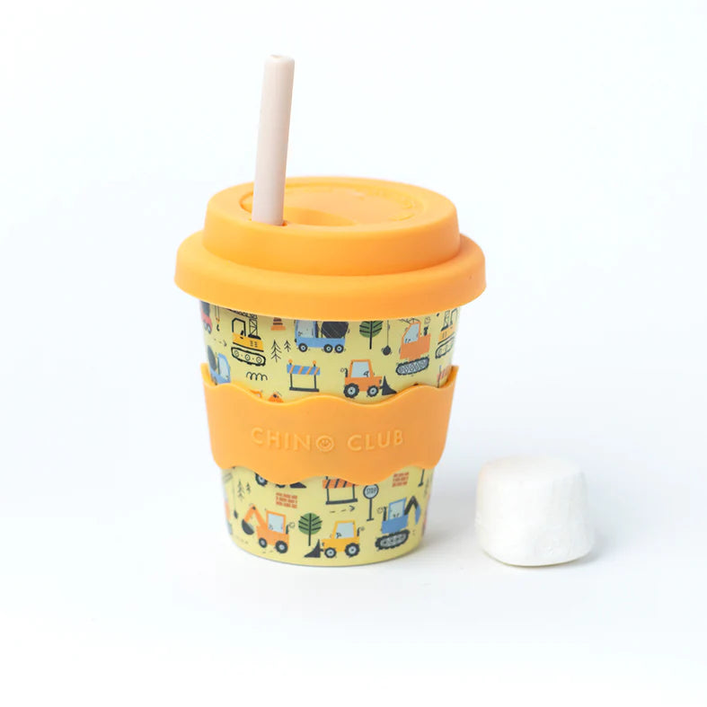 Baby 4oz Chino Cup - Diggers