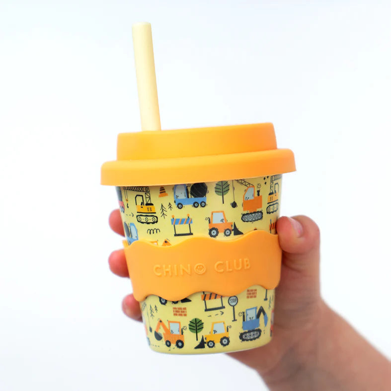 Baby 4oz Chino Cup - Diggers