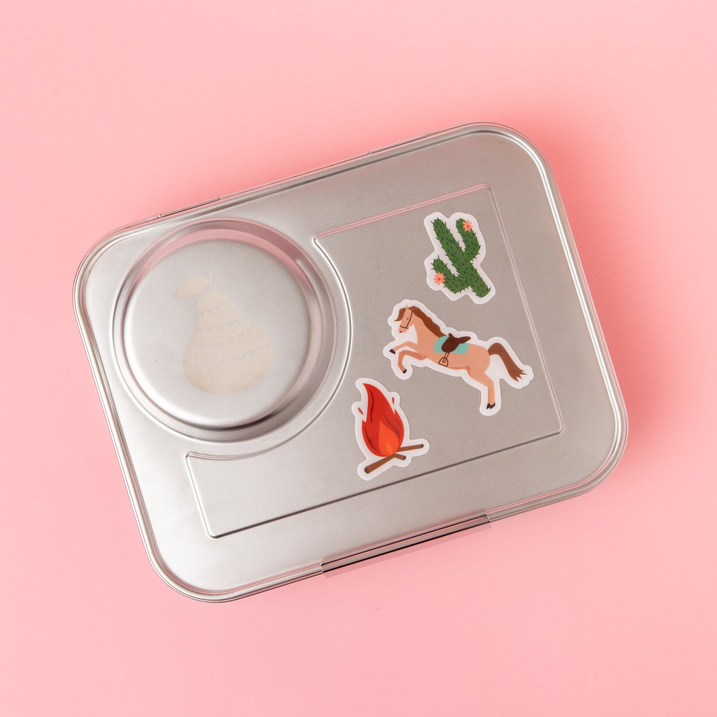 Reusable Lunch Box Stickers - Wild West